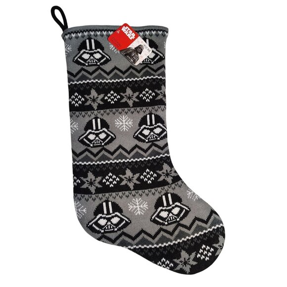 Ruz Disney Star Wars Darth Vader 19 Inch Knit Lined Christmas Stocking - Picture 1 of 4